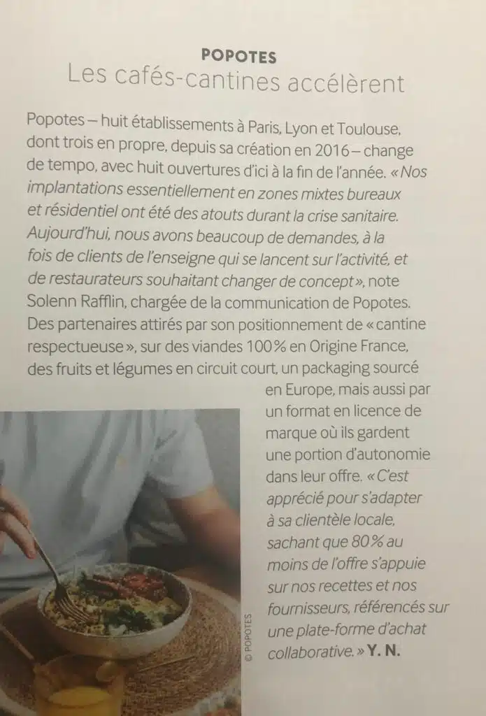 Popote x Neo restauration
