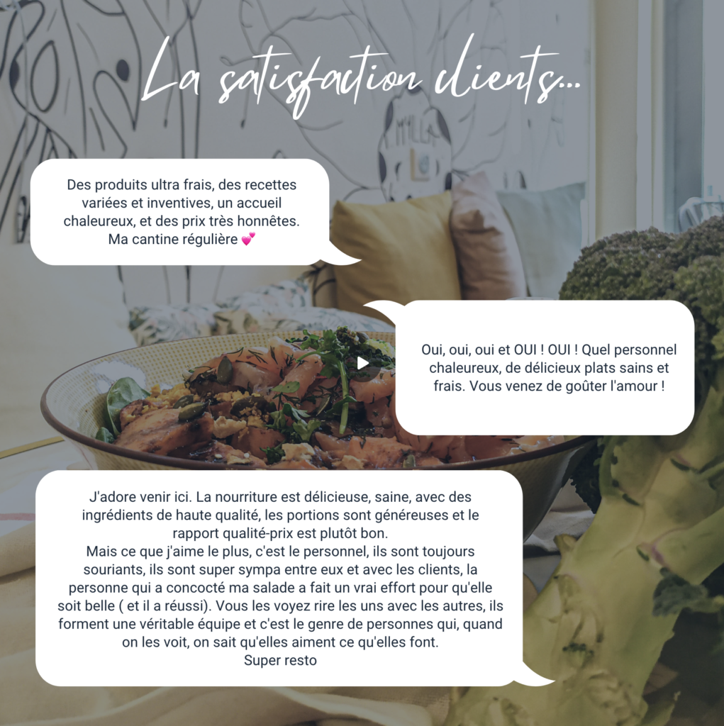 Avis clients Popotes cantine respectueuse