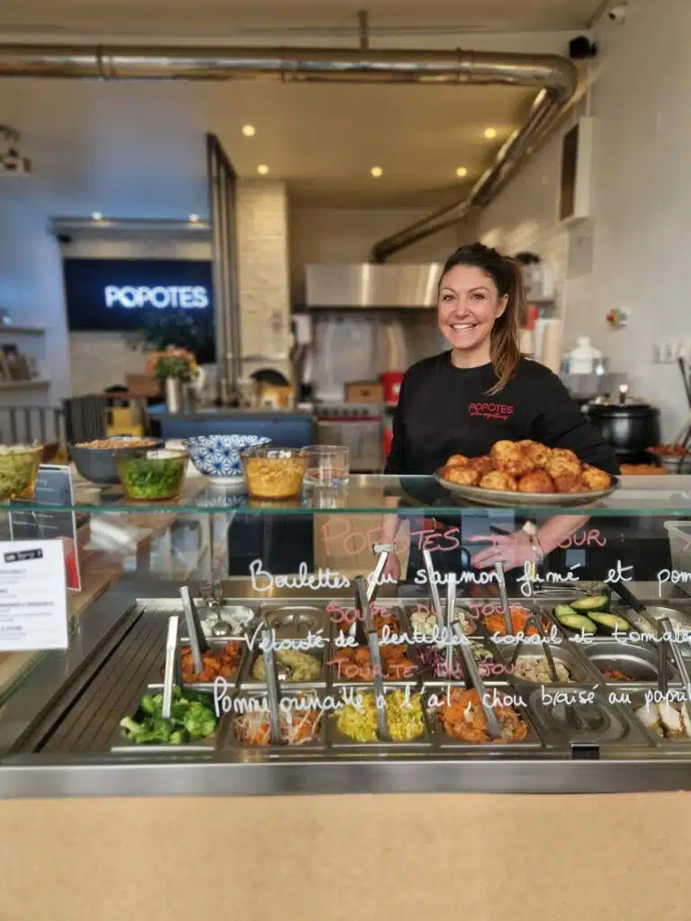 Anne, licenciée Popotes cantine respectueuse Bonne Nouvelle